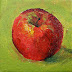 Christmas Apple #1, Still Life by AZ Artist Amy Whitehouse