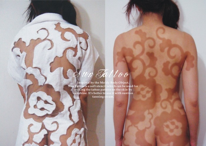 body painting art tattoo design