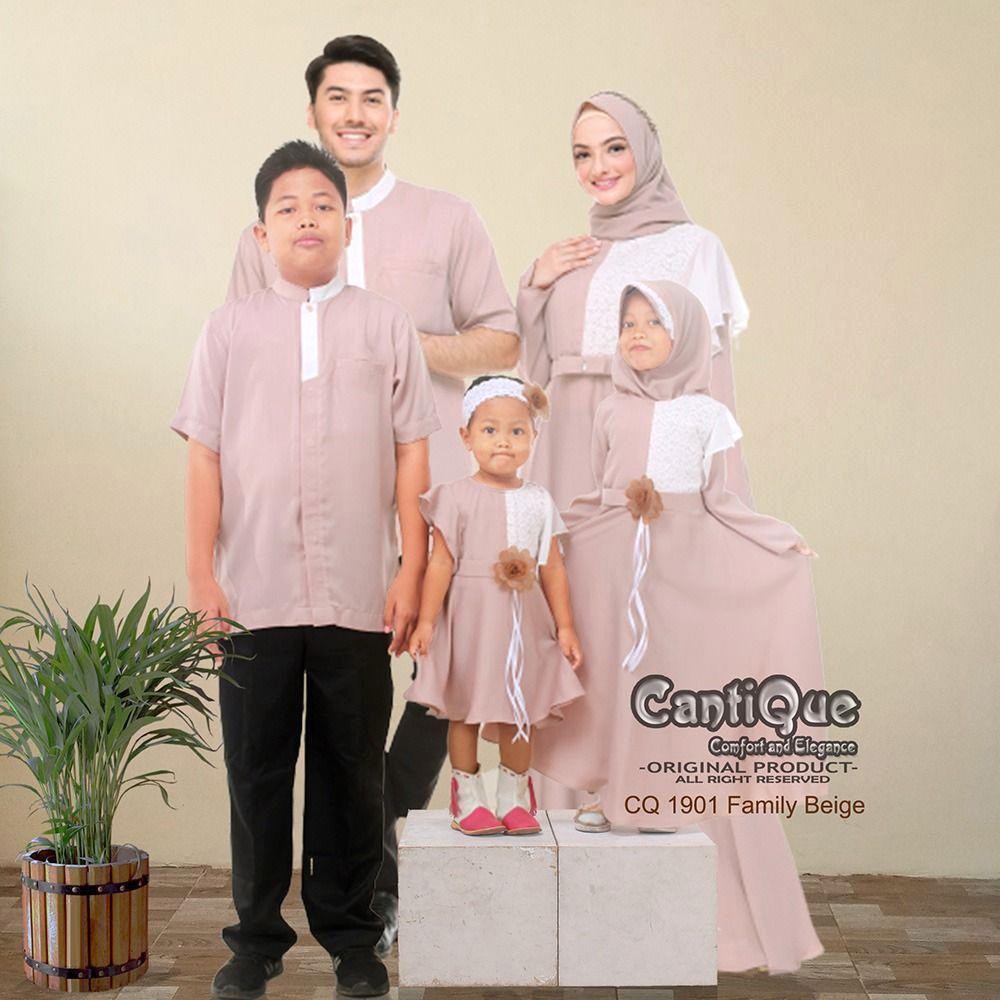  Gamis Keluarga Cantique Baju Muslim Terbaru 2019 