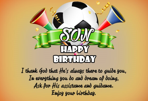 happy birthday quotes for son image