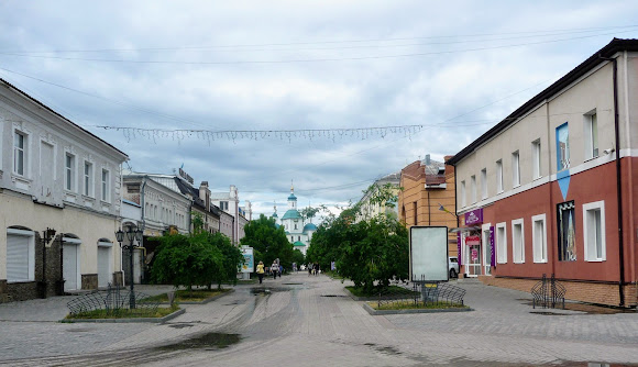 Сумы. Исторический центр. Пешеходные улицы