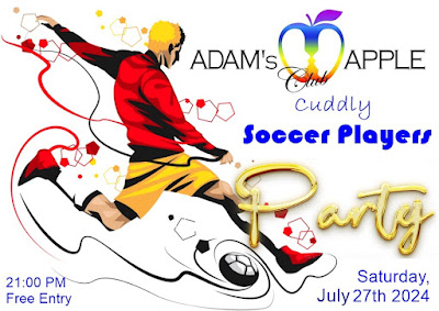Cuddly soccer players Party Adams Apple Club Chiang Mai Thailand
