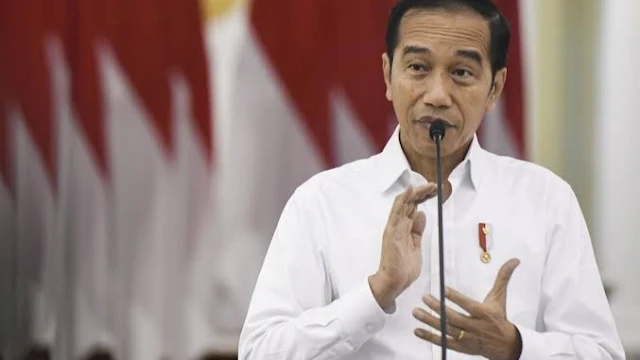 Foto: Jokowi. Jokowi Diminta Transparan Susun Perppu Penundaan Pilkada 2020.