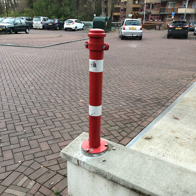 Flexpaal rood/wit, Zevenaar, december 2018