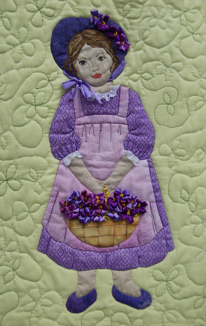 violets quilt