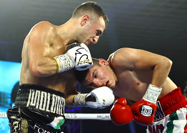 Jason Moloney Batters Leonardo Baez 