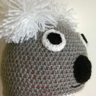 Cappello Koala in lana merino.