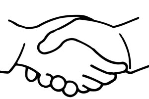  gambar  orang  sedang  berjabat tangan 