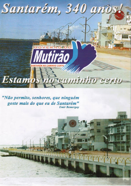 Revista do MUTIRÃO – Santarém festeja seus 340 anos