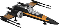 Revell 1/78 Poe's Boosted X-wing Fighter (85-1671) 