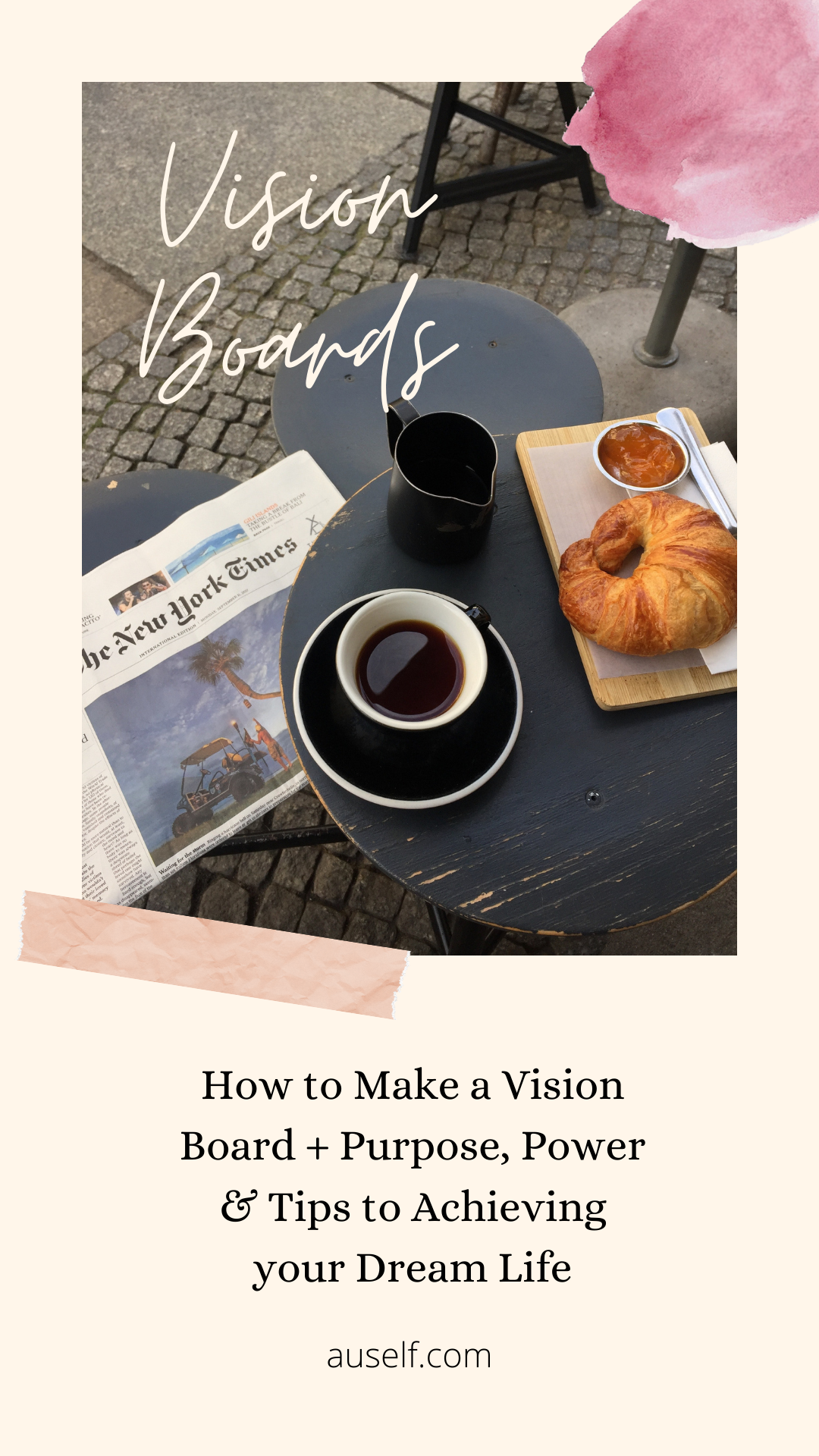 Steps to Creating a Vision Board
