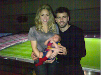 Shakira Boyfriend and Child Pictures