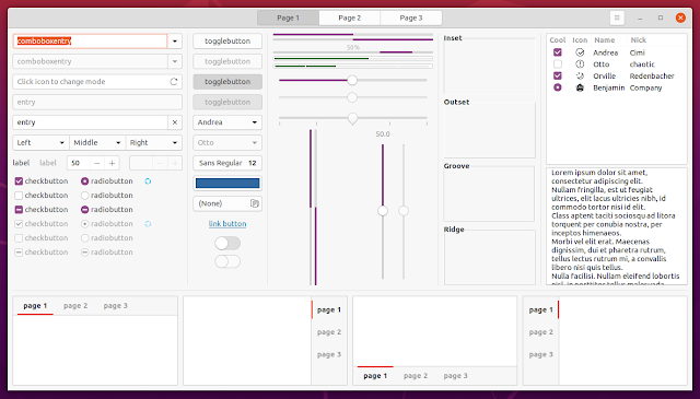 Ubuntu 20.04 Yaru theme