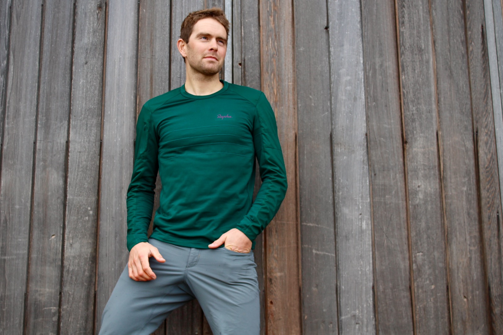 Tim Wiggins Rapha Explore Pullover