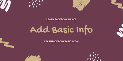 How to add basic information to my Page on Facebook