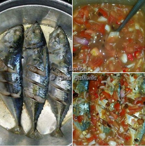 IKAN KEMBUNG KUKUS AIR ASAM PEDAS - Dari Dapur Kak Tie