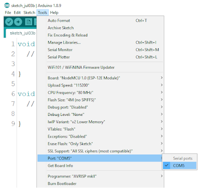 Install Board ESP8266 di Arduino IDE (Windows, Mac OS X, Linux)