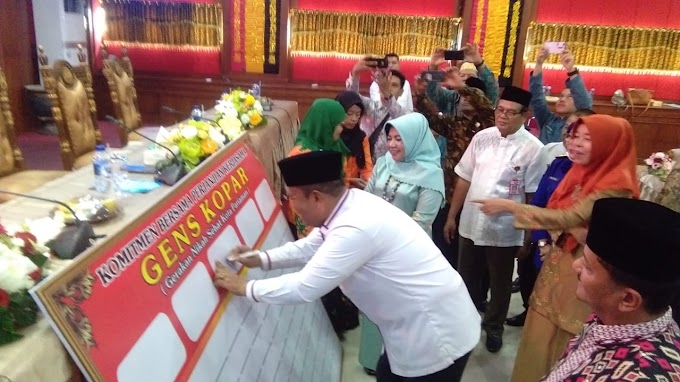 Wawako Pariaman Mardison Mahyuddin Canangkan GENS KOPAR 