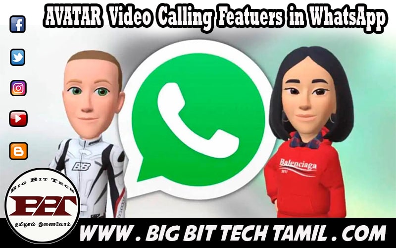 AVATAR   Video  Calling  Featuers  in  WhatsApp