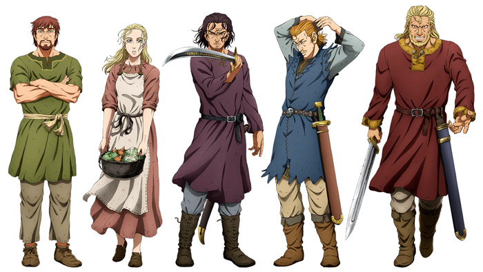 Vinland Saga anime - Temporada 2 - personajes