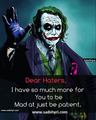 Mad At Just Be Patient Joker Quotes Everything Mad At Just Be Patient Joker Quotes Everything