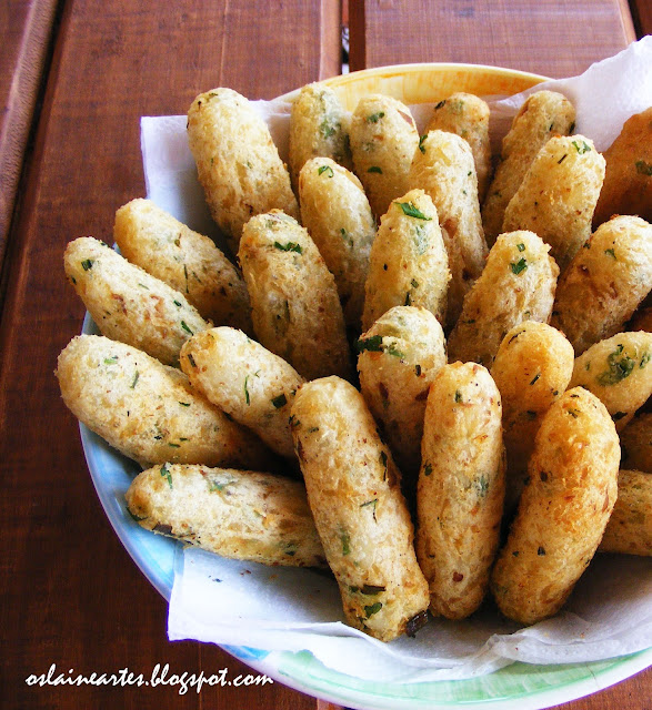 Bolinhos de Mandioca com Bacalhau