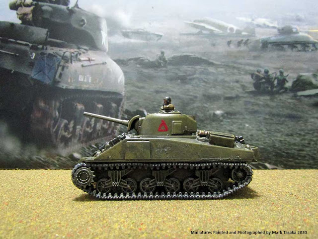 1/72 Plastic Soldier Company Allied M4A2 Sherman Tank