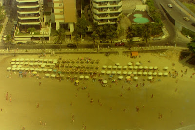Imagem aérea de São Paulo litoral