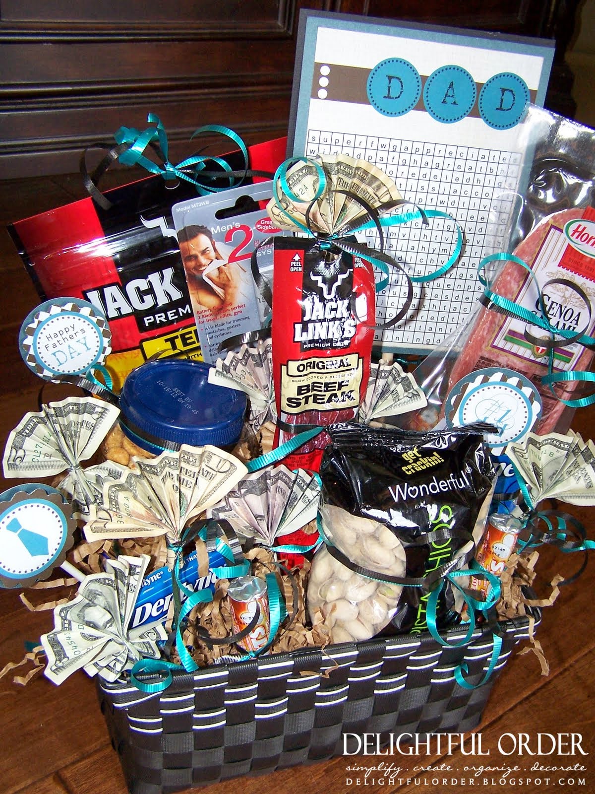 DIY Why Spend More: Father's Day gift baskets