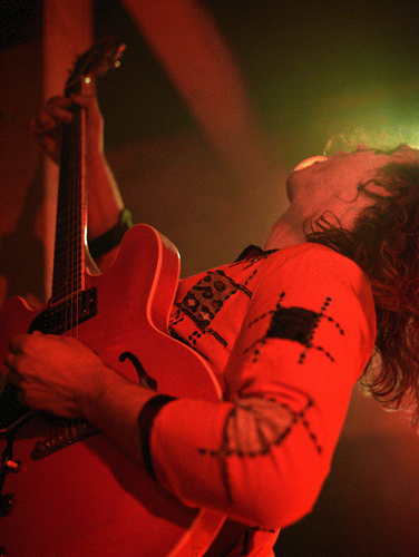 Meatbodies Chad Ubovich In the Red Burger records Spokane Bartlett garage rock music Trevor Crump GIF photography