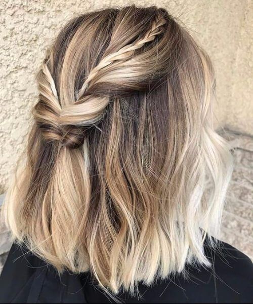 SIMPLE AND EASY MID-LENGTH HAIRSTYLE
