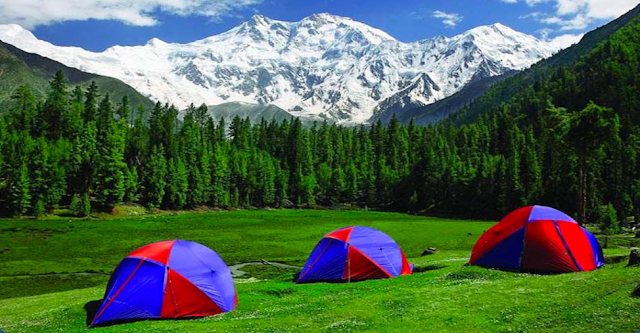 which peak is visible from fairy meadows?