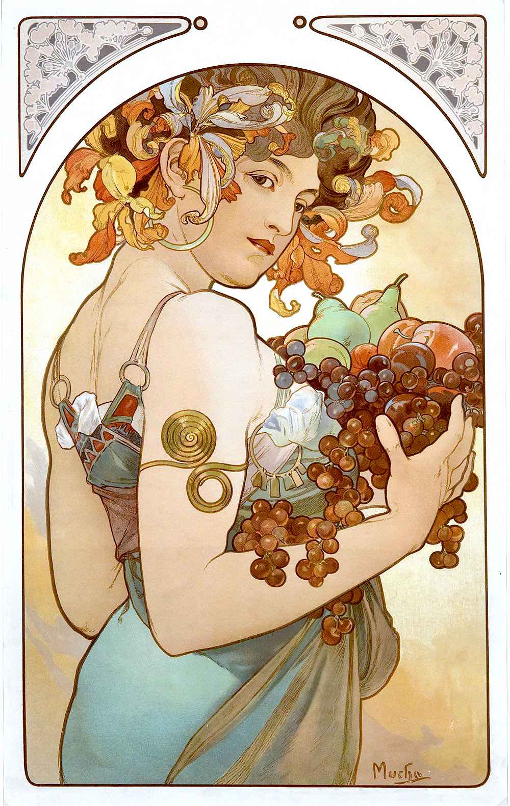 Alphonse Mucha Autumn