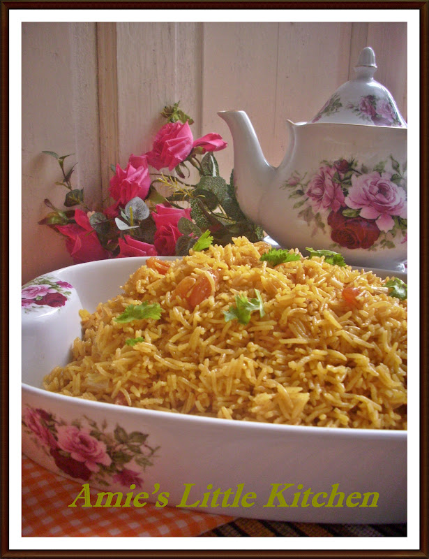 AMIE'S LITTLE KITCHEN: Nasi Minyak, Ayam Masak Merah ...