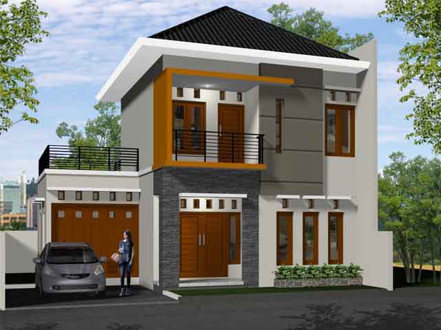 Desain Rumah Minimalis 2 Lantai