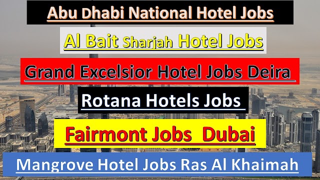 Dubai New 6 Hotel Hiring Staff | Anyone Can Apply Fast Online |
