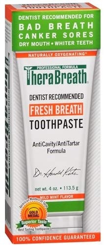 Therabreath Oxygenating toothpaste