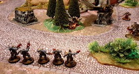 Warhammer 40k battle report - Eternal War -  Hold Your Gains - 500 points - Militarum Tempestus vs Grey Knights