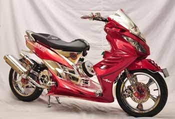 Gallery Foto Modifikasi Motor Yamaha Mio Soul 2011