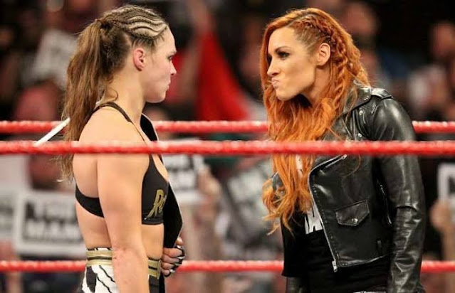 Becky lynch Vs Ronda Rousey
