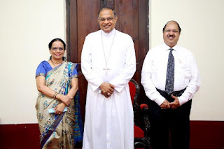 Bishop Visited Bank Of Baroda Mangaluru Office | ಬ್ಯಾಂಕ್ ಆಫ್ ಬರೋಡಾಗೆ ಶುಭ ಹಾರೈಸಿದ ಮಂಗಳೂರು ಬಿಷಪ್