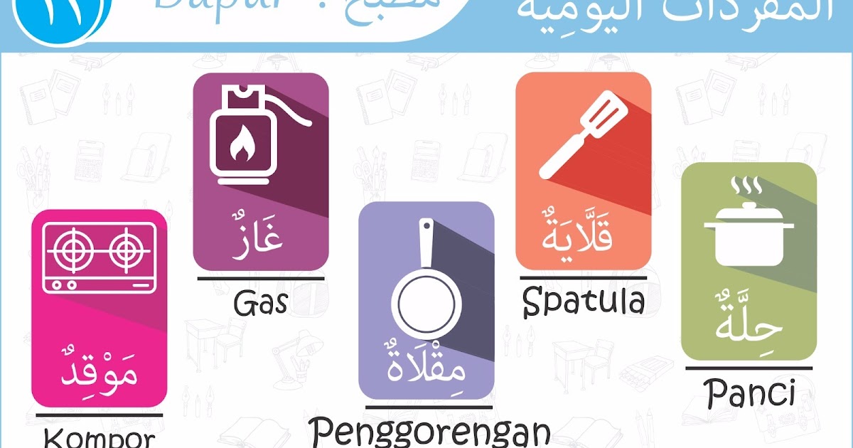 Belajar Bahasa  Arab  KORAN BAHASA  ARAB  Edisi 12 Dapur  