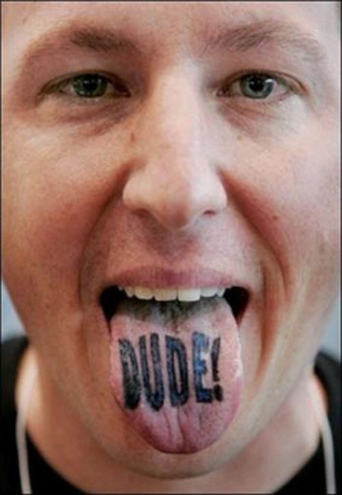 tattoo tongue. Nerd Tattoos