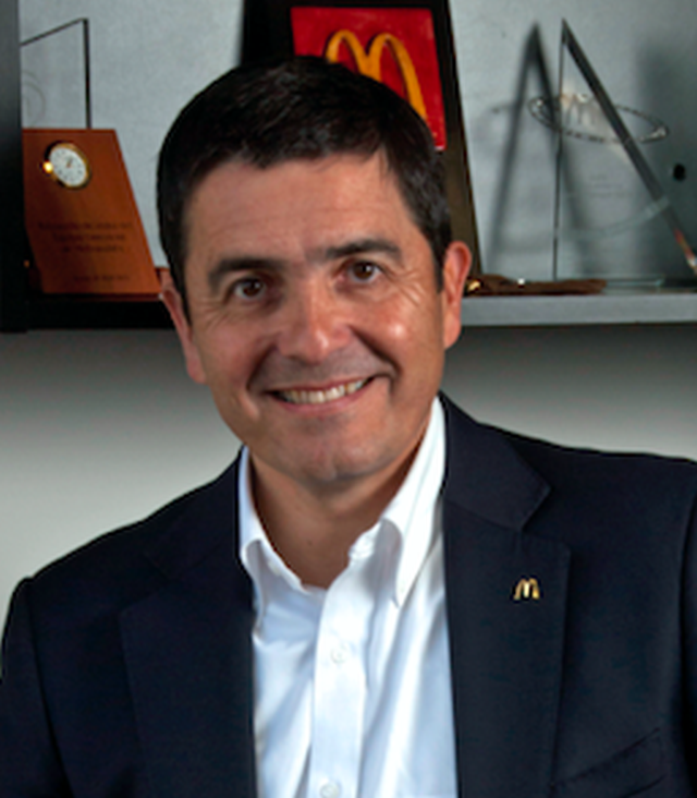 Carlos González A., Gerente General de McDonald’s Chile.