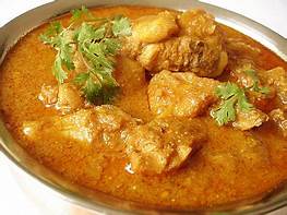 Garlic chicken curry