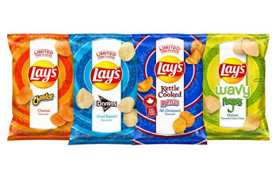 Lay's 2023 Flavor Swap potato chip varieties.