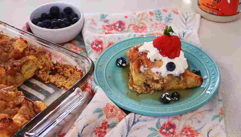 Resep french toast panggang oven (baked french toast casserole)