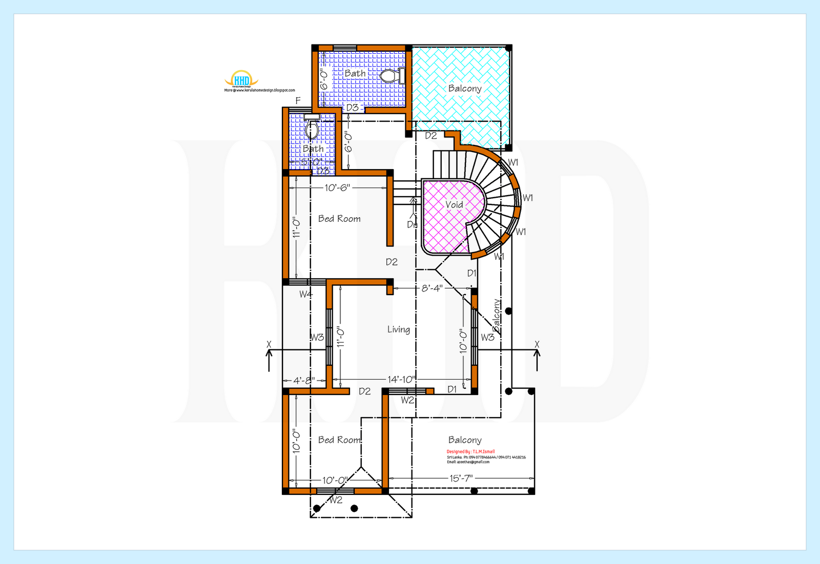 Sri Lankan Style House Plans