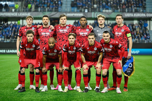 📸CLUB BRUGGE 📆7 marzo 2024 ⬆️Jorne Spileers, Brandon Mechele, Bjorn Meijer, Raphael Onyedika, Nordin Jackers, Hans Vanaken. ⬇️Maxim De Cuyper, Denis Odoi, Casper Nielsen, Michał Skóraś, Ferran Jutglà. MOLDE F. K. 2 🆚 CLUB BRUGGE 1 Jueves 07/03/2024, 18:45 horas. Liga Conferencia de la UEFA, octavos de final, partido de ida. Molde, Noruega, Aker Stadion: 9.267 espectadores. GOLES: ⚽1-0: 43’, Halldor Stenevik. ⚽1-1: Maxim De Cuyper, de penalti. ⚽2-1: 90+2’, Fredrik Guilbrandsen.