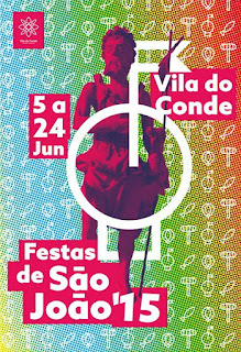 Cartaz São João Vila do Conde 2015